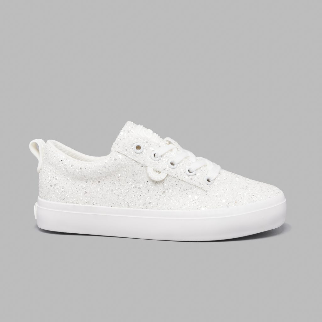 Serafina White Glitter