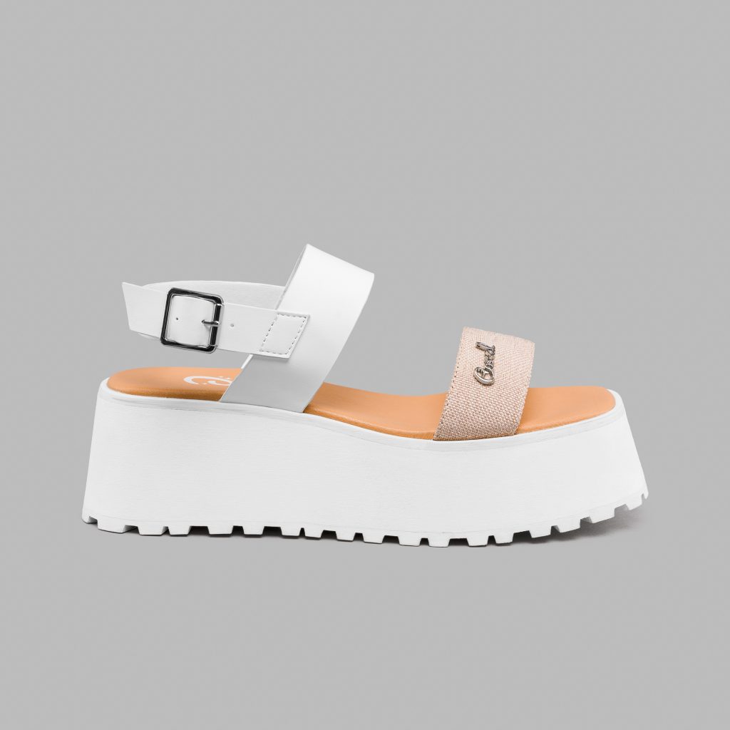 Toscana White/Sand Coral